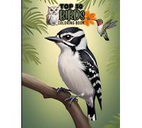TOP 50 BIRDS COLORING BOOK: 8.5*11 | PAGES 104 | Eagle,Falcon,Owl,Woodpecker BIRDS AND MORE | COLOR TEST PAGE INCLUDED