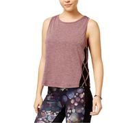 Top A Canotta In Rete Jessica Simpson Per Donne, Viola, Junior, X-Large