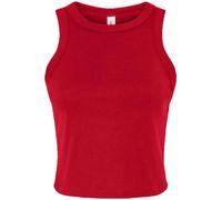 Top A Canotta Racer In Micro Righe Per Donne XS-XXL Bella+Canvas