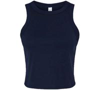 Top A Canotta Racer In Micro Righe Per Donne XS-XXL Bella+Canvas