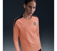 Top a girocollo in maglia Nike Dri-FIT Chelsea FC Strike Special Edition - Donna - Arancione L (IT 48-50)