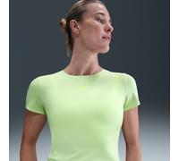 Top a manica corta Nike Form - Donna - Giallo XL (IT 52-54)