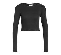 Top a maniche lunghe a coste per donna NOISY MAY Basic Elastico NMMAYA NUOVO