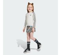 Top a maniche lunghe adidas Liberty London Slim 3 Stripes / Set skort a portafoglio Cloud White / Multi / Multicolor / Night Indigo 5-6A