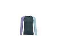 ORTOVOX 120 Comp Light Long Sleeve W - Donna - Verde / Viola - Taglia L- modello 2025