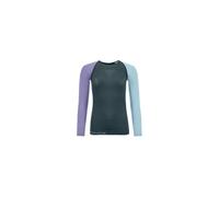 ORTOVOX 120 Comp Light Long Sleeve W - Donna - Verde / Viola - Taglia XS- modello 2025