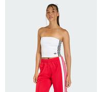 TOP A TUBO A 3 strisce White / Black S
