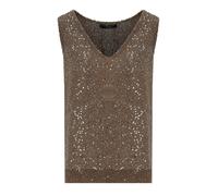 TOP ACAICI MARRON GLACE' MAX MARA WEEKEND S