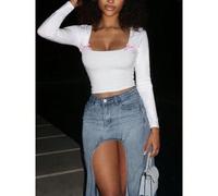 Top alla moda dolce e carino per donne, affina e smagrisce, adatto per la stagione di laurea, il Giorno dell'Indipendenza, abiti scolastici, stile Kawaii, stile Y2K, abbigliamento invernale ed autunna