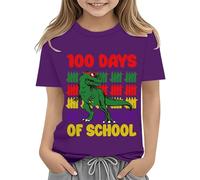 Top Ausschnitt Clothes First Day of School Shirt In My Pre School Shirt Toddler Kindergarten Shirts Anime, Lilla, 8-9 Jahre