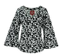 Top Avvolgente Con Manica Svasata Ministry of Colour Corto Scollo V Donna Bell