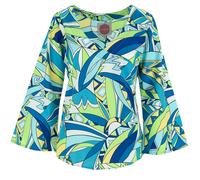 Top Avvolgente Con Manica Svasata Ministry of Colour Corto Scollo V Donna Bell