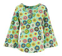 Top Avvolgente Con Manica Svasata Ministry of Colour Corto Scollo V Donna Bell