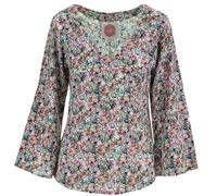 Top Avvolgente Con Manica Svasata Ministry of Colour Corto Scollo V Donna Bell