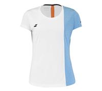 Top Babolat Play Cap Sleeve Top 3wtf011 1095 Mujer S S Bianco