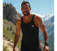 Top basic con schiena a girocollo, che consente una completa libertà di movimento, ideale per il remo, gli squat o gli allenamenti per il busto L,M,S,XL,XXLAnimale,Blocchi di colore,LettereTessuto