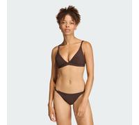 Top bikini a triangolo imbottito a coste Iconisea Aurora Coffee 36