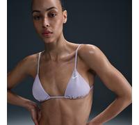 Top bikini a triangolo Nike Swim Essential - Donna - Viola XL (IT 52-54)