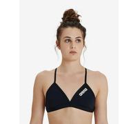 arena Performance Team Solid Top Bikini da Donna Sportivo per Piscina, Costume da Bagno ad Asciugatura Rapida, in Tessuto arena MaxFit Eco con Massima Resistenza al Cloro e Sale, Protezione UV UPF 50+