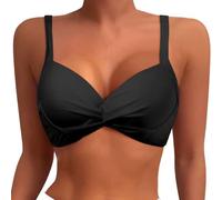 Top bikini da donna con ferretto push up top da bagno solo reggiseno imbottito top 2025 Twist Front Costume da bagno top costumi da bagno costumi da bagno costumi da bagno abbigliamento da spiaggia