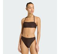 Top bikini imbottito a coste Iconisea Bandeau Aurora Coffee 46