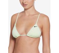 Top bikini Nike Swim Essentials Triangle verde donna - XS