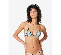 Top bikini Rip Curl Flow The Sun marrone blu arancio - M
