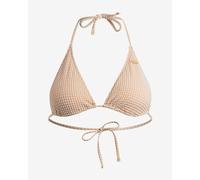 Top bikini Roxy Gingham arancione bianco donna - L