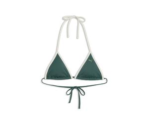 Top Bikini Triangolo PUMA Swim Donna, Accessori, Verde, XL XL