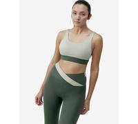 Top Born Living Yoga Duo Performance beige chiaro verde - S