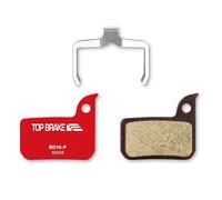 Top Brake pastiglie freni a disco per AVID SRAM Level TLM/Ultimate,Force 22/1,Red eTap HRD,Rival 1 / Rival 22,S700 B1, S900 HRD (Performance - Rosso)