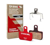 Top Brake pastiglie Freni a Disco per SRAM Level Ultimate/Red/AXS Force Road And XC MTB Brake Set (Performance - Rosso)