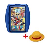 Top Briscola Quiz - one piece Gioco di Società + Stohhut Ruffy Cappello