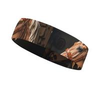 Top Carpenter's Horse Head Fasce per donne e uomini, fascia sportiva adatta a tutte le dimensioni della testa, ultra assorbente e antiscivolo, per corsa, yoga, palestra