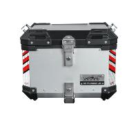 Top Case Alluminio PIKE TRACKER Loboo - Silver/Nero / 36L