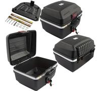Top Case Box Luggage Motorcycle Reflectors Scooter Universal Quick Release 29LT
