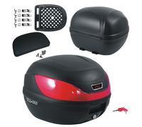 Top Case Box Luggage with backrest Motorcycle Scooter 30 lt. Universal Scooter
