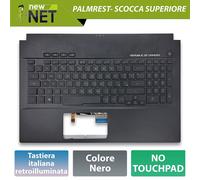 Top Case con tastiera ITA compatibile con ASUS 90NR00F2-R31IT0 Black