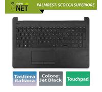 Top Case con tastiera ITA e touchpad compatibile HP 15-BS 15-BW Nero