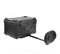 TOP CASE MOTO / SCOOTER COOCASE SERIE ALLUMINIO 65 LITRI CON SCHIENALE REGOLABIL