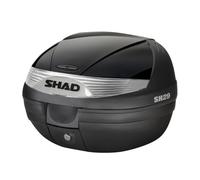 Top case Shad SH29 nero 29L con piastra per scooter-maxiscooter (capacità 1 cas