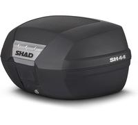 Top case Shad SH44 nero 44l con piastra (capacità 2 caschi integrali) (d0b44100