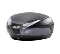 Top case shad sh48 grigio scuro 48l con piastra (capacità 2 caschi integrali) (