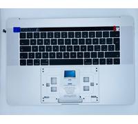 Top case Tastiera Keyboard Macbook pro 15 touch bar A1707 2016 Argento
