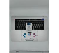 Top case Tastiera Keyboard Macbook pro 15 touch bar A1990 2019 Argento