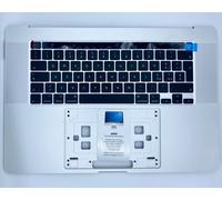 Top case Tastiera Keyboard Macbook pro 16 touchbar A2141 2018 2019 Grigio Chiaro