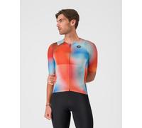 Top Castelli Free Speed 3 Race Rosso Corsa manica corta arancione intenso blu - XL