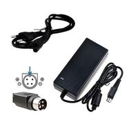 Top Charger * Adattatore di alimentazione caricatore uscita DC 48 V 2 A 2000 mA 96 W Certificazione CE Connettore: 4 pin sostituisce alimentazione 48 V 500 mA / 750 mA / 900 mA / 1 A / 1,25 A / 1,5 A