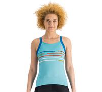 Top ciclismo donna Vélodrome celeste XL