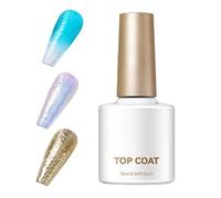 Top Coat - 10ml Smooth Liquid No Wipe Gel Water Wave Finish | Stunning